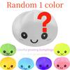 Healing Silicone Dumpling Night Light, Pressable 6-Color Gradient Led Light, Office Desktop Stress Relief Gadget