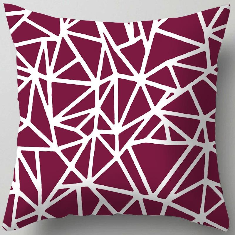 

Цифровая печать наволочка для дивана домашний офис подушка для обеденного перерыва наволочка геометрическое украшение личности 40x40cm