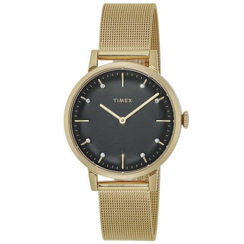 

TIMEX Midtown Watch TW2V37200 Black Dial Women s
