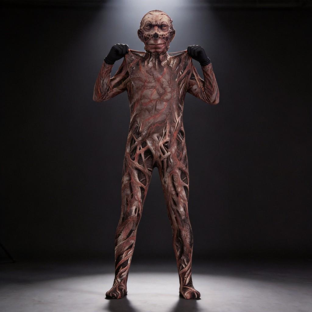 Marvel Zelený skřet 3D Cosplay Kostým S Celotělovým Oblekem Pro Halloween Párty