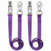 2 Pieces Long-Lasting Horse Tie-down Strap Reinforced Nylon with