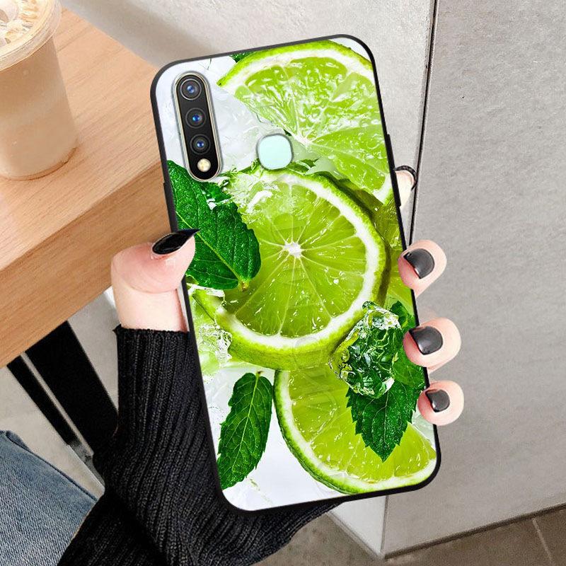 For Vivo Y19 1915 Case Y5S Luxury Fashion Shockproof Soft Silicone Back Cover For Vivo Y 19 VIVOY5S Phone Case Funda VIVOY19