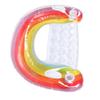 Rainbow Inflatable Chair  U Seat Inflatable Single Person Swimming Pool Floating Raft Lounger S