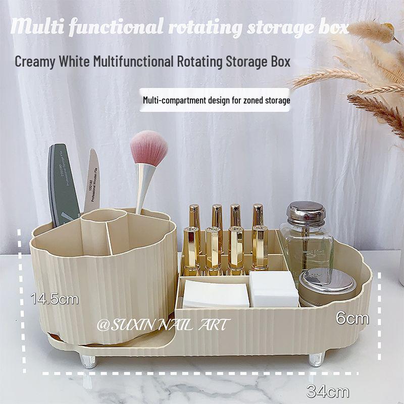 

Вращающийся держатель для хранения кистей для макияжа и косметики