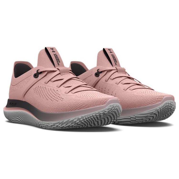 Under Armour Flow Synchronicity Durable Soft Comfortable Lightweight Fabric Low-Top Casual Running Shoes Women sneaker Pink 3025862-600