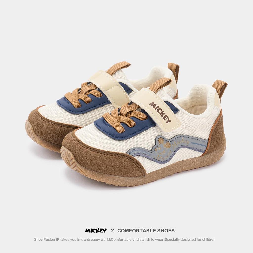 Disney Soft Sole Non-Slip Pink Baby Girl Shoes for Toddlers