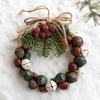 Wall Ornaments Christmas Garland Vintage Hanging Wreath  Christmas Decor