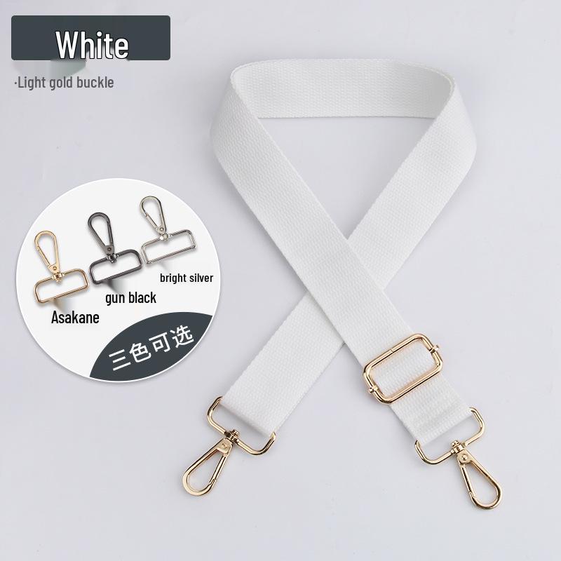 Adjustable 38mm Solid Color Wide Shoulder Strap for Bags - In Stock