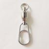 Ring Rolling Swivel Connecting Ring Lure Connector Oval Split Rings Fishhook Swivel Hooked Snap