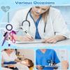Portable Nurse Badge Set Lanyard Keychain Nurse Badge Clip Accessory New Nurse Pen Pack  Gift