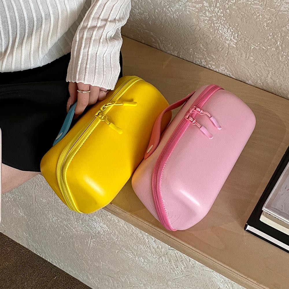 Fashion Large Capacity Capsule Cosmetic Bag Colorful Portable Travel Makeup Bags Luxury Design Toilery Washing Bags for Women