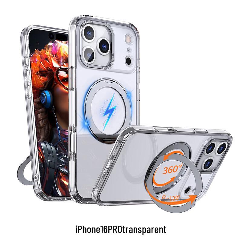 CAXITON Магнитный чехол-подставка для iPhone 16 Pro