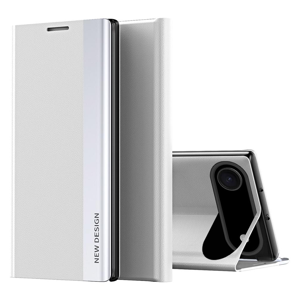 For iPhone 17 Air Case Anti-Drop Leather Phone Cover with Stand