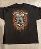 Vtg Shinedown Band Heavy Cotton Black Full Size T Shirt For Men MC078