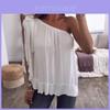 Stylish Womens Casual One Off Shoulder Shirt Blouse In Comfortable Plus Size Design