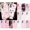 Phone Case For Samsung Galaxy S26 S25 S24 S23 S22 Ultra S23 S22 S25 Plus S24FE S23FE S26Edge Cute Pink Heart Bow