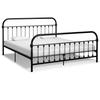 VidaXL Bed Frames Black Metal 180 X 200 Cm