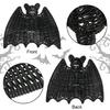 3D Iron Plastic Bat Ornament Halloween Party Essential Handcrafted Design For Porch Window Decoration