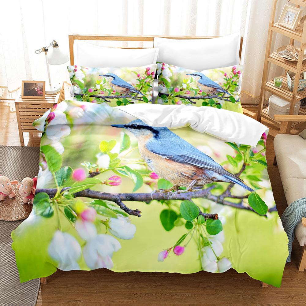 3D A Blackbird Bedding Sets Duvet Cover Set With Pillowcase Twin Full Queen King Bedclothes Bed Linen