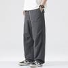 Ice Silk Thin Casual Pants Men's Summer New Straight Loose Paratrooper Pants Trendy Brand Cool Scimitar Pants