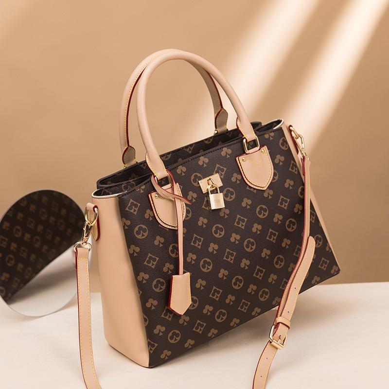 High-end Big Bag Women's New Fashion Autumn and Winter Versatile Commuter Shoulder Bag Large-capacity Tote Bag