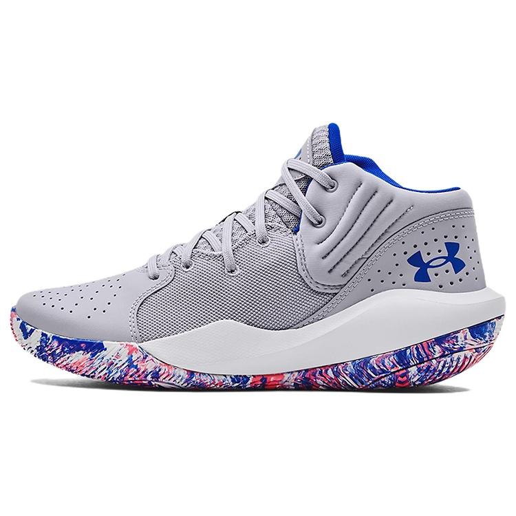 Under Armour Jet 21 Grey Royal Blue Unisex 3024260-109 EU 45