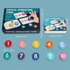 Non-Toxic Number Recognition Counting & Early Arithmetic Games For Toddlers  Addition And Subtraction Cards Math Learning Toys For Kids