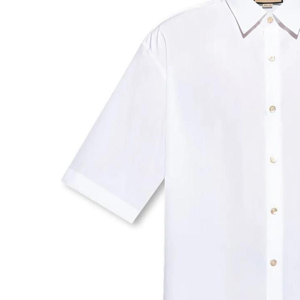 GUCCI Shirts Men's White Pointed Collar Moderate Other 751076-ZAL9U-9000