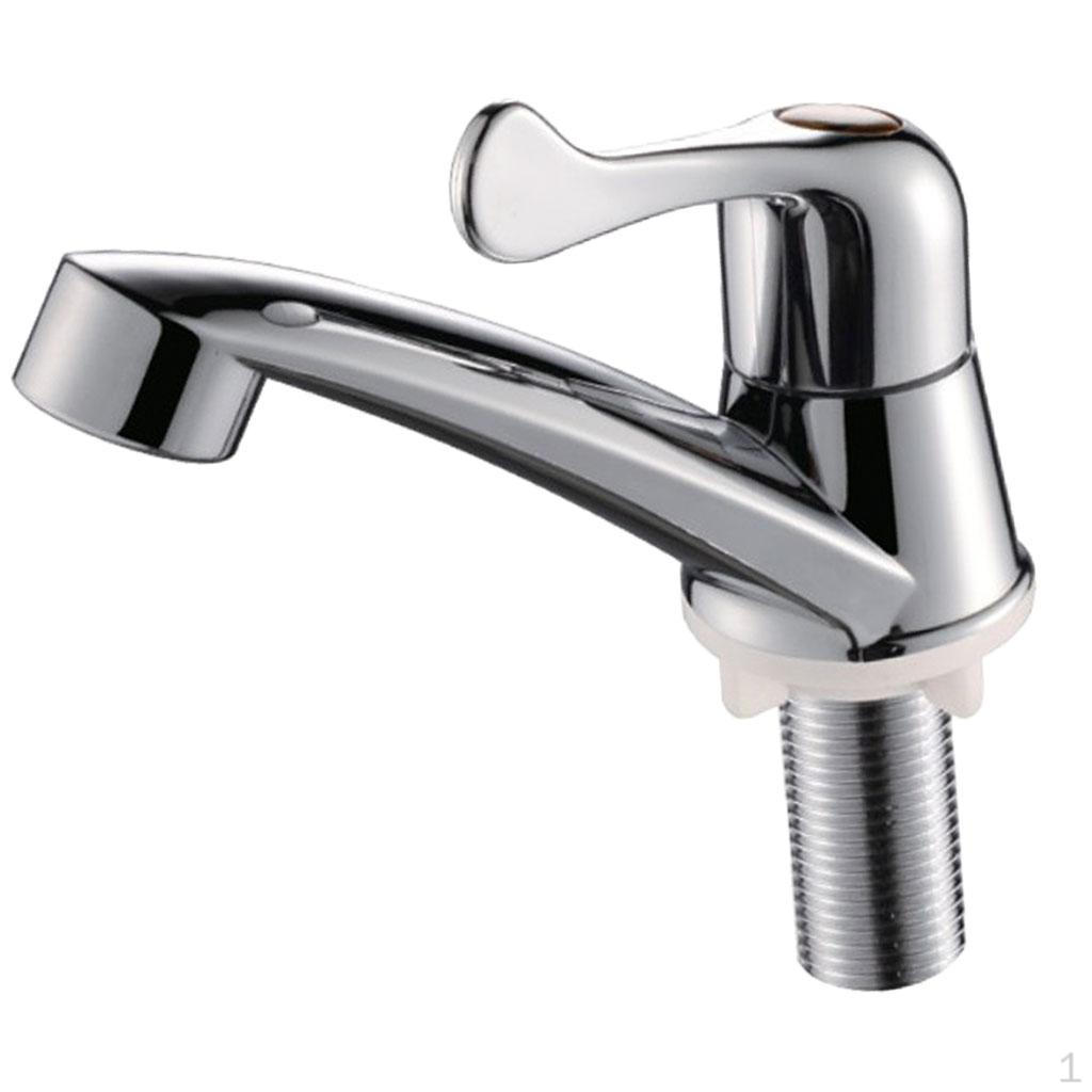 Kitchen Basin Mixer Sink Faucet with Single Handle Plastic Water