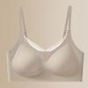 Lace beautiful back seamless gathering, pull anti-sagging, close sub-breast fixing cup, liquid foundation text