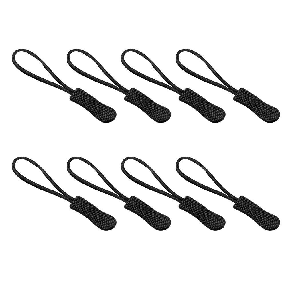 

8 Pieces Buckle Colorful Backpack Tag Home Suitcase Zipper Pull Replacement Rope Travel Fixer Clothing Textiles Puller