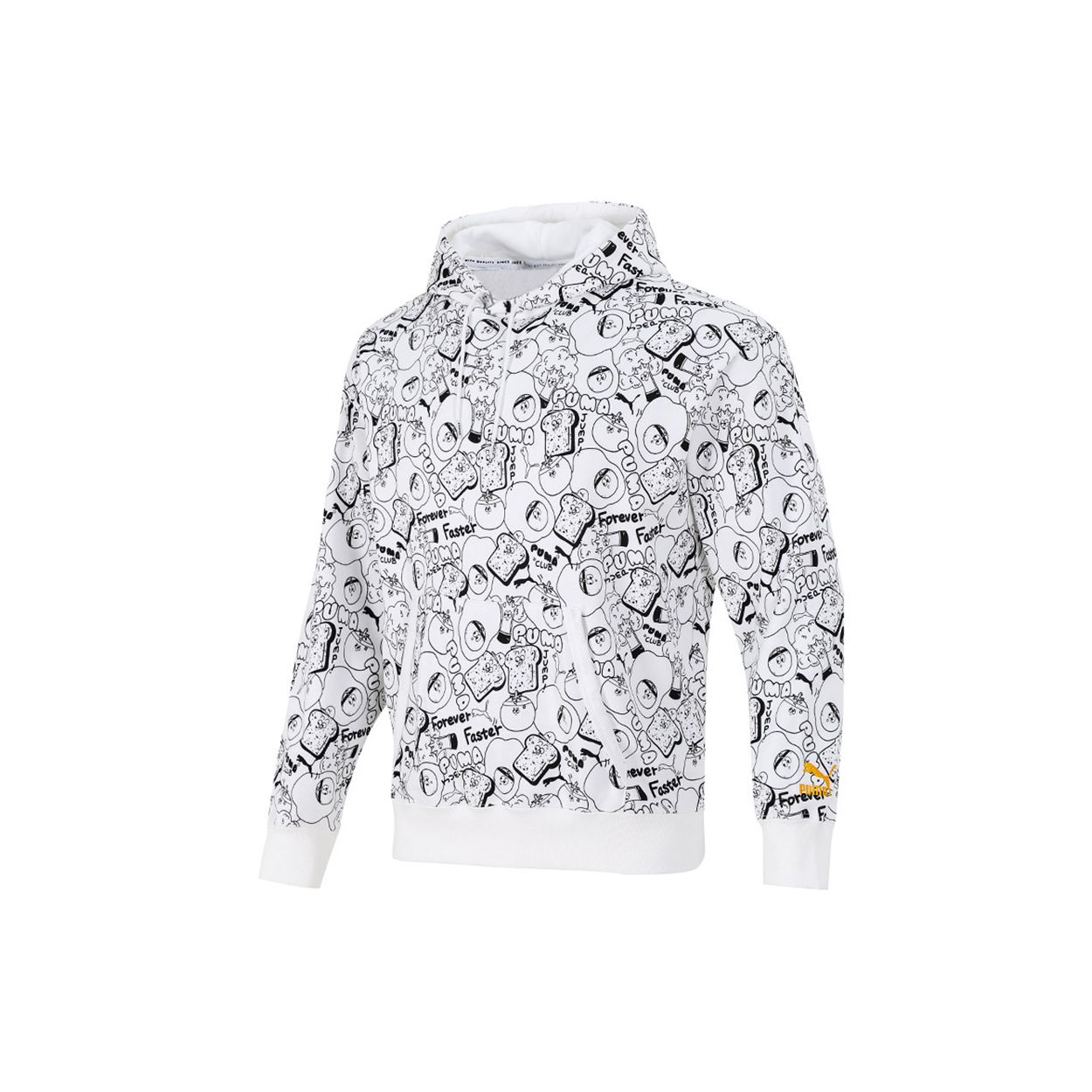 PUMA Unisex Graphic All-Over Print Hoodie 533200-52 S