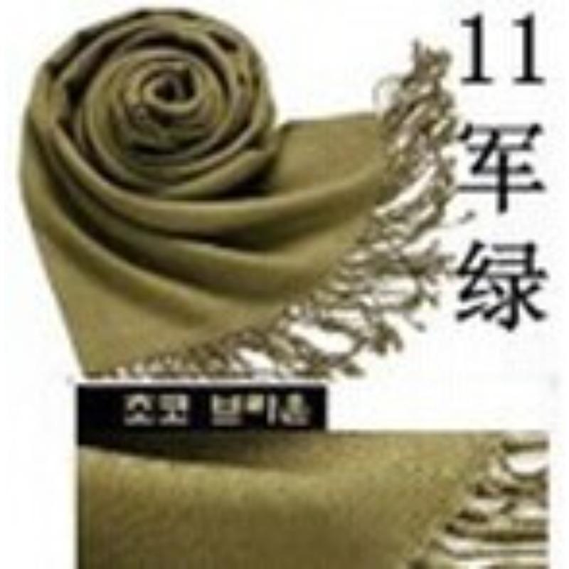 

Autumn and winter light luxury style warm tassel solid color Phmna imitation cashmere scarf women s shawl high sense 135-175CM