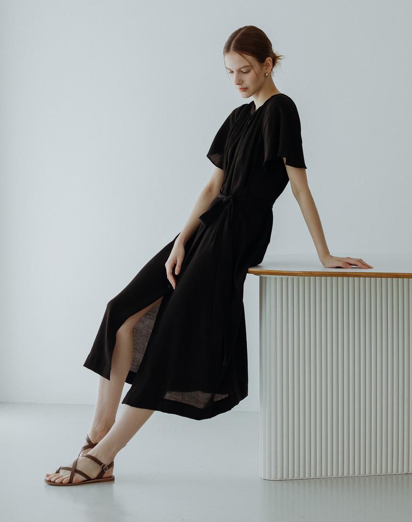 G Mar Summer Long Dress Black