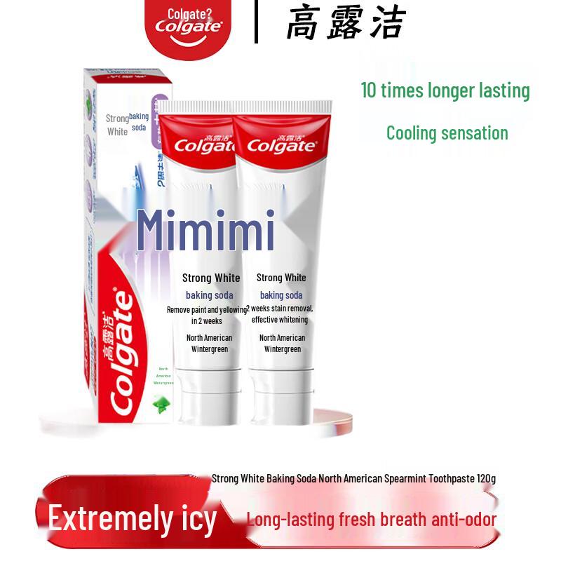 Colgate Baking Soda Spearmint Whitening Toothpaste
