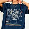 Obsession 2026 Horror Gotico Grafico Vintage Maglietta Estate Unisexs Unisexs Extra Large Ampia Girocollo Abbigliamento in Cotone Stile Y2k