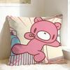 G-Gloomy Bear Pillow Case Design Pillow Cover Retro Trendy Pillowcases For Living Room Chair