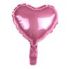 50Pcs 10Inch Heart Love Aluminum Foil Balloon Baby Shower Child Birthday Party Wedding Decor Supplies Air Balloons Globos