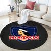 CSD Colo‑Colo Round Area Rug,Carpet Rug for Living Room Bedroom Sofa Playroom Decor,Non-slip Floor Mat