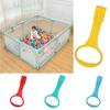 Bed Accessories Baby Pull Ring Solid Color Baby Crib Hooks Teaching Hand Pull Ring  Learn To Stand