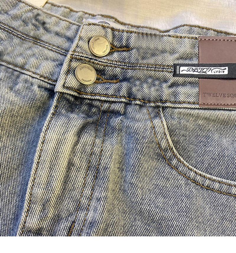 High Waist Ripped Denim Shorts: Women's A-Line, Loose Fit, Super Short Hot Pants for Summer