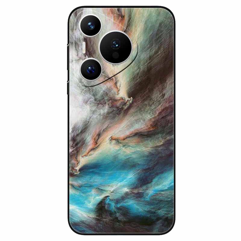 For Huawei Pura 70 / Pura70 Pro Case Soft Silicone Fashion Marble Shockproof Cover for Huawei Pura 70 Ultra P 70 Pro+ TPU Coque