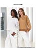 Solid Color Crochet Patchwork Long Sleeve Hoodie