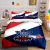 "Toronto Maple Leafs and Raptors Logo Design" Print Bedding Set Duvet Cover Pillowcases (1* Duvet Cover 2* Pillowcases Do Not Include Comforter)