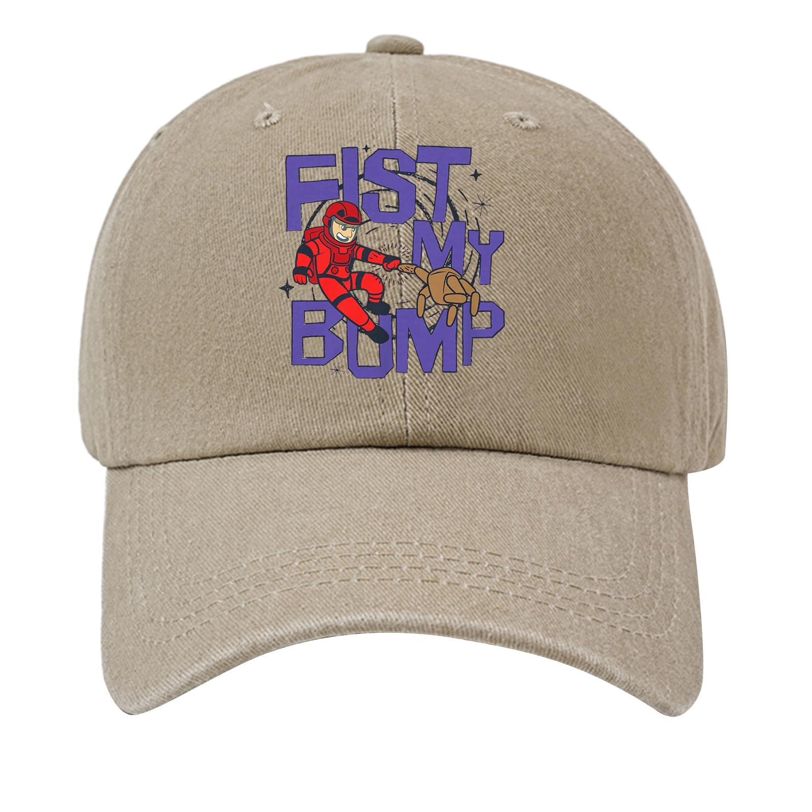 

Washed Cotton Baseball Cap With Printed Distressed Soft Top Denim Hat For Men, European And American Retro Hat one size бежевий