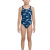 Nike Girls Blur One Piece Swimsuit