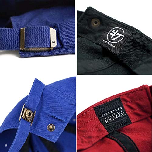 Forty Seven Brand Official Major League Baseball Cleanup Cap, White Sox/Black