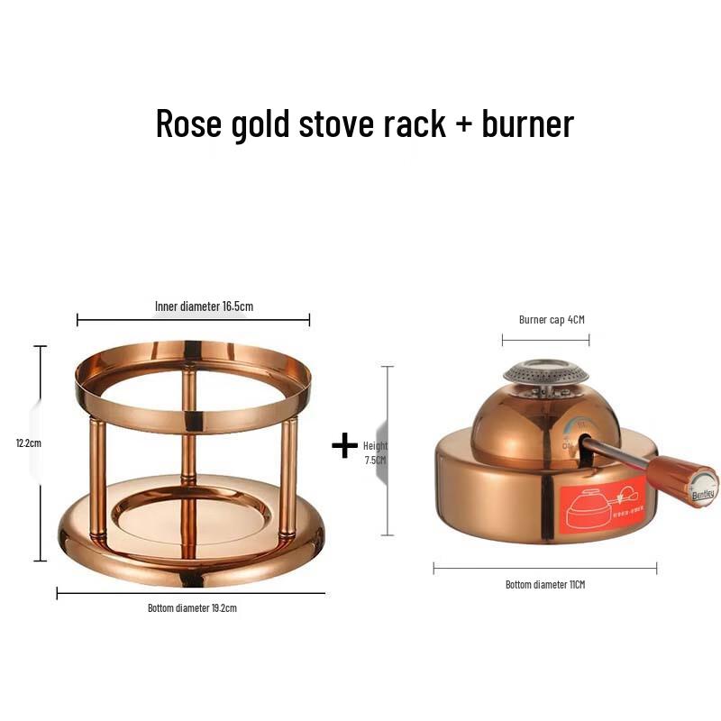 Однопорционная горячая кастрюля Wutuo из чеканной нержавеющей стали