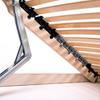 Slatted Bed Base Set 2 Pieces 42 Slats 7 Zone Support 70x200 cm