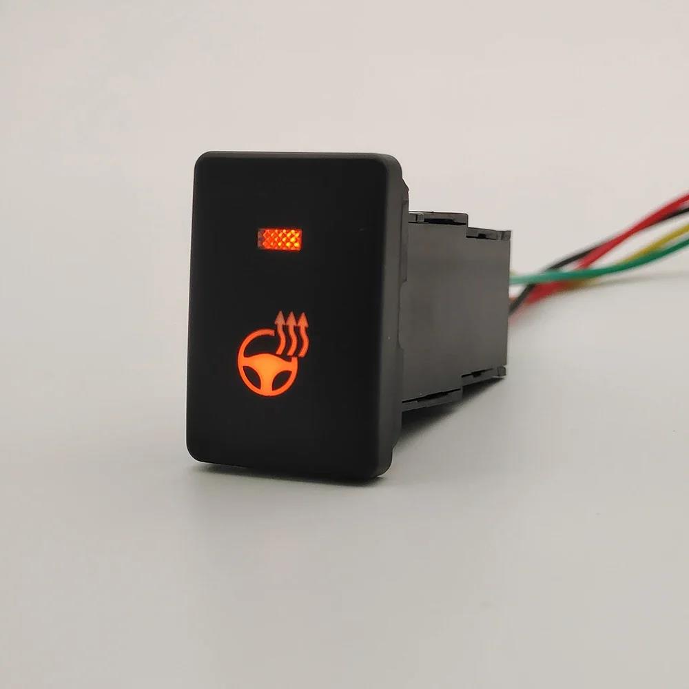 Car LED DRL Light Radar Power On Off Camera Mirror Switch Button for Mitsubishi Outlander Eclipse Cross 2018 Pajero Sport triton